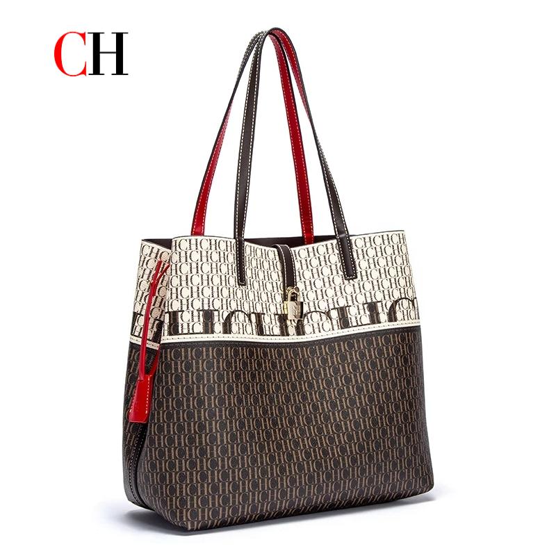 Women Bags 2026 Trends - CH กระเป๋าถือสุภาพสตรีกระเป๋าสะพายความจุขนาดใหญ่กระเป๋าถือสุภาพสตรีแบรนด์หรู 2026 ใหม่มัลติฟังก์ชั่นแฟชั่นดีไซน์คลาสสิกย้อนยุค