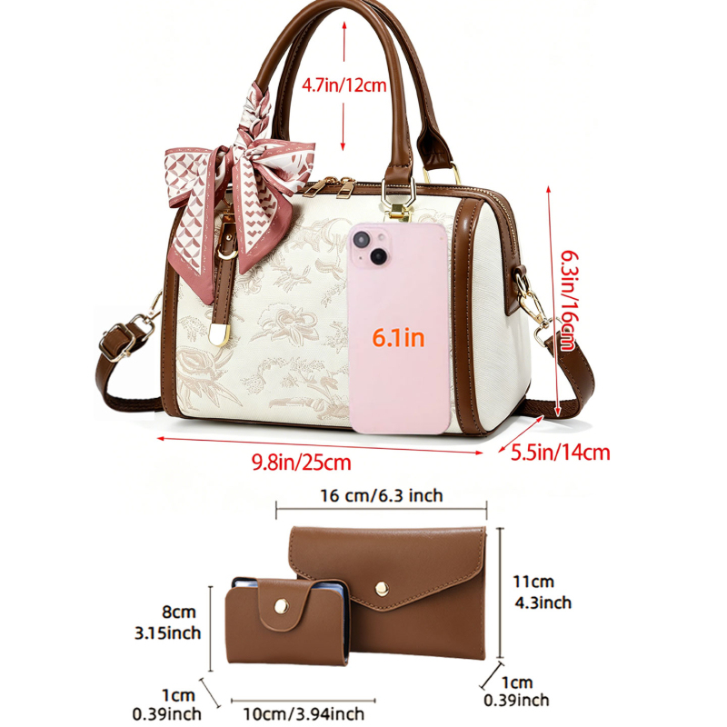 กระเป๋าถือผู้หญิงปักลายหรูหราเ - Women'S Bags Handbags บทวิจารณ์และราคา