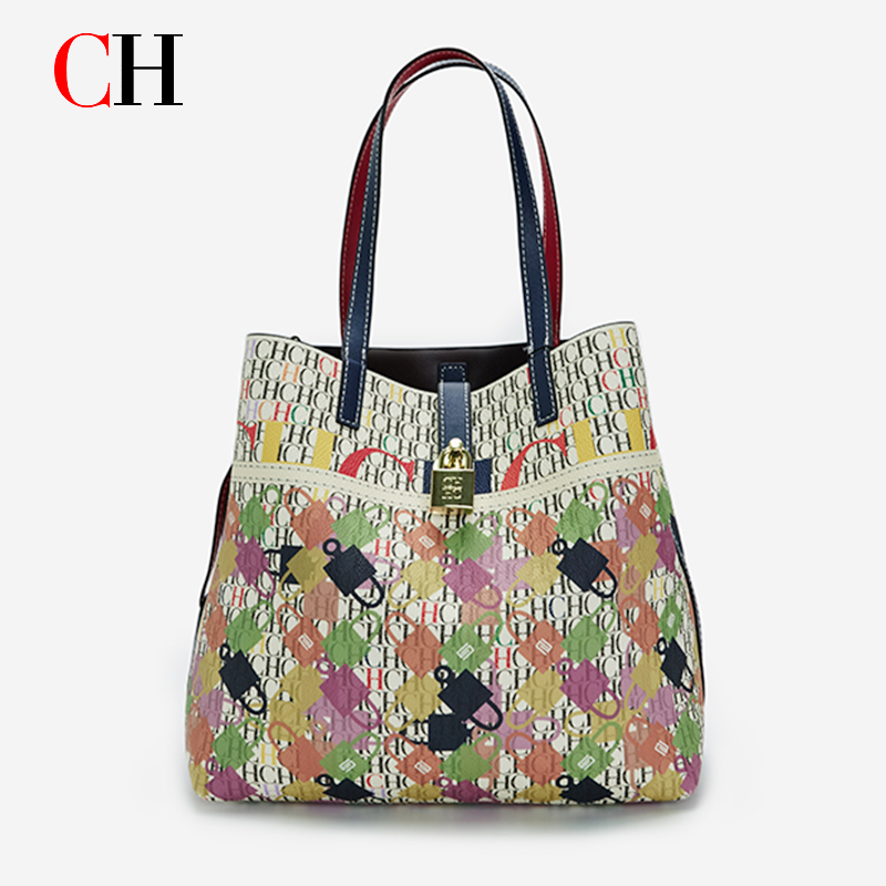 กระเป๋าโท้ทพิมพ์ลายความจุขนาดใ - Women'S Bags Handbags บทวิจารณ์และราคา
