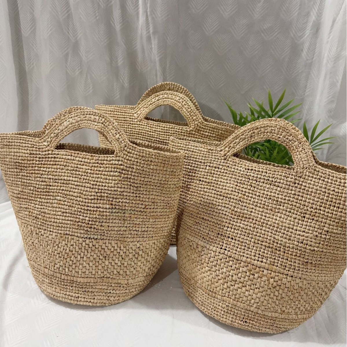 กระเป๋าโบฮีเมียนทำจากฟางราฟเฟี - Women'S Raffia Bags บทวิจารณ์และราคา