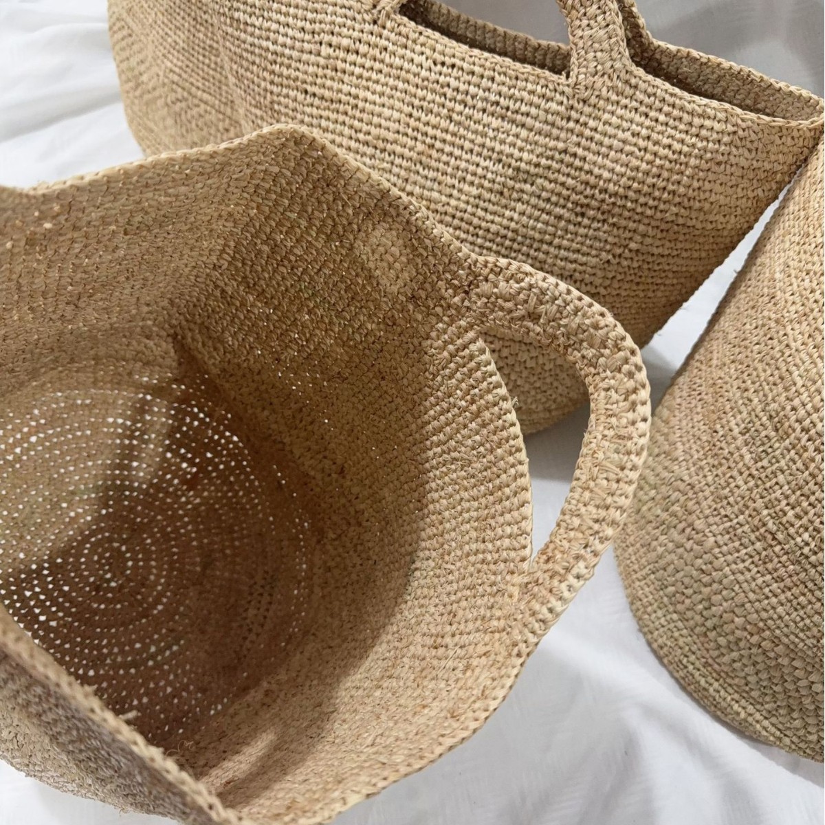 กระเป๋าโบฮีเมียนทำจากฟางราฟเฟี - Women'S Raffia Bags บทวิจารณ์และราคา
