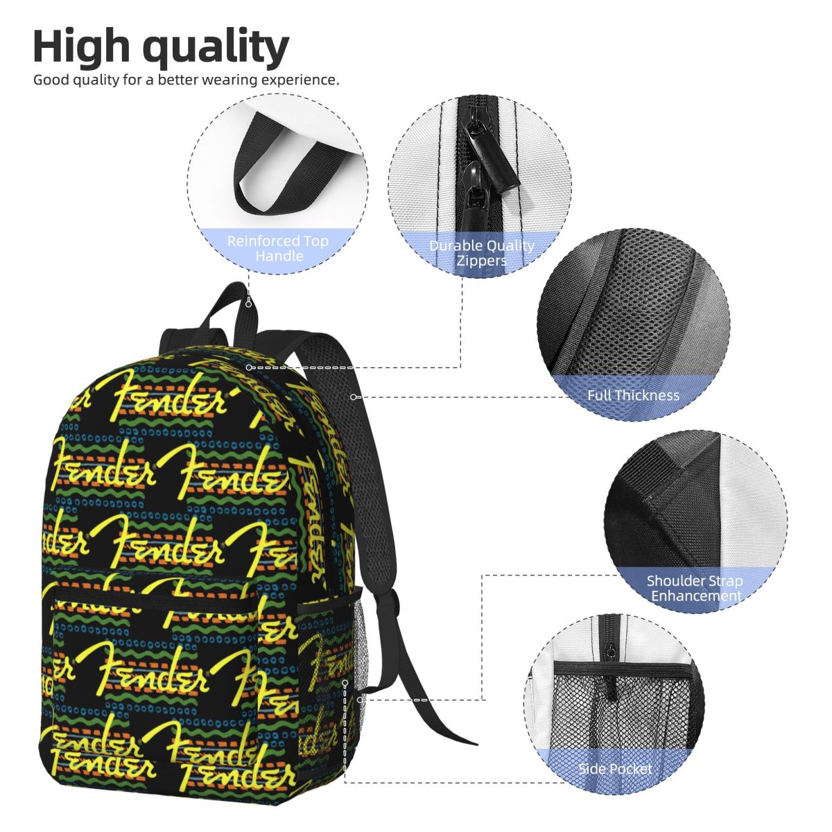 90s Music Company Fender Guita - Women Bags Company บทวิจารณ์และราคา