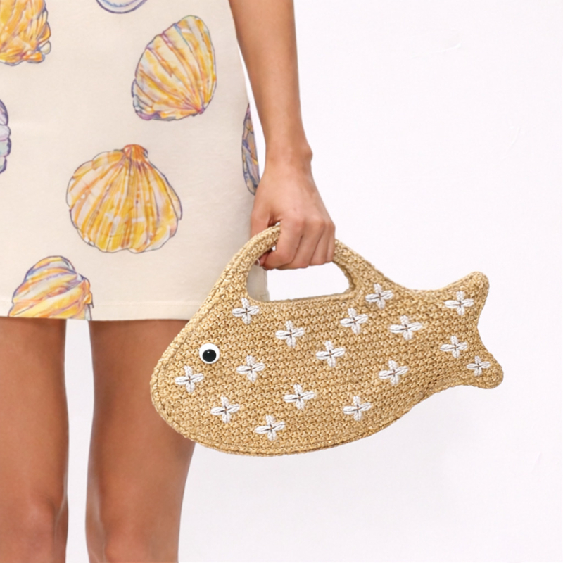 กระเป๋าสานจากฟางราฟเฟีย รูปทรง - Women'S Raffia Bags บทวิจารณ์และราคา
