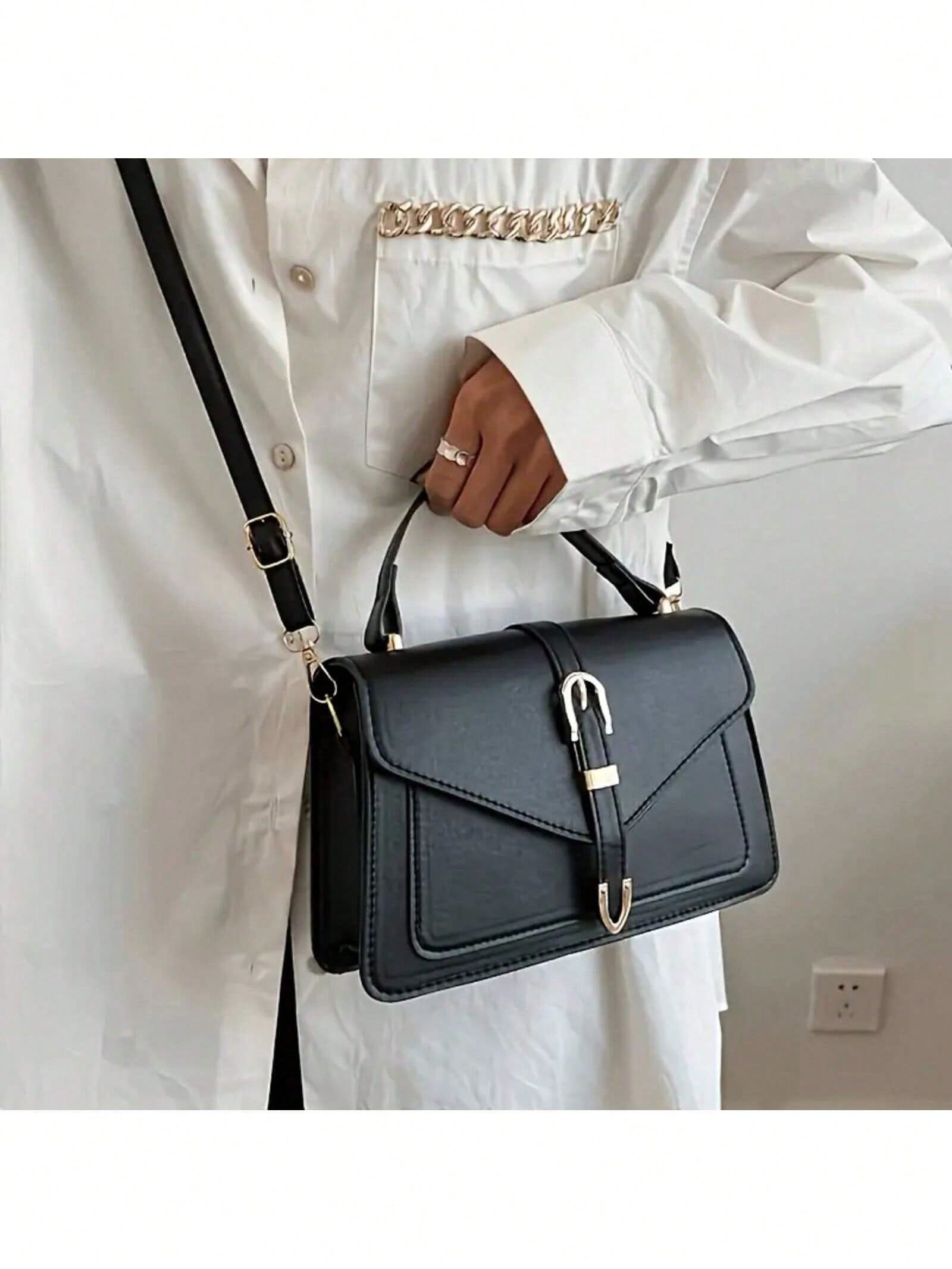 กระเป๋าถือผู้หญิงหนัง PU ดีไซน - Women Hand Bags For Office บทวิจารณ์และราคา