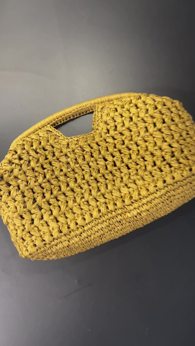 สุภาพสตรีที่สง่างามโซ่ทอกระเป๋ - Women'S Raffia Bags บทวิจารณ์และราคา