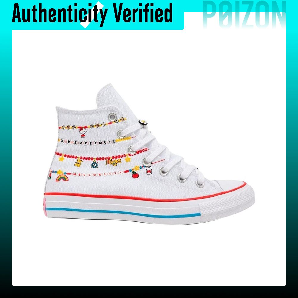 คอนเวิร์ส x เฮลโลคิตตี้ แอนด์  - Converse Shoes Chuck Taylor All Star บทวิจารณ์และราคา