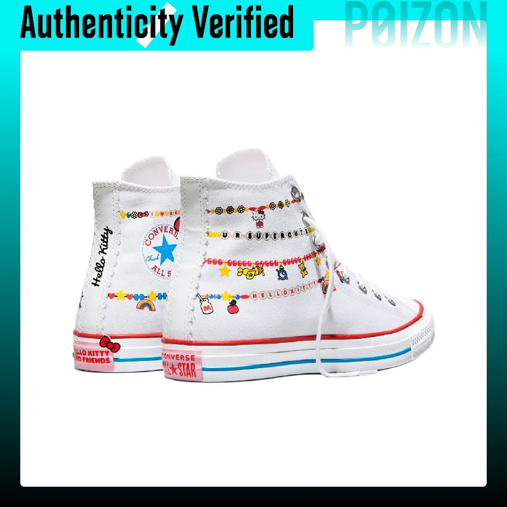คอนเวิร์ส x เฮลโลคิตตี้ แอนด์  - Converse Shoes Chuck Taylor All Star บทวิจารณ์และราคา